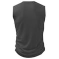 thumbnail image 4 of Noric Men's Sleeveless Henley Tank Tops Solid Color V Neck Button Gym Workout Running Summer Muscle Tee, 4 of 7