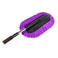 thumbnail image 3 of Exterior suave del del coche de la microfibra con la manija extensible, del cepillo del coche para limpiar el polvo del coche Violeta Sunnimix Plumero de microfibra para coche, 3 of 8
