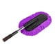 thumbnail image 3 of Exterior suave del del coche de la microfibra con la manija extensible, del cepillo del coche para limpiar el polvo del coche Violeta Sunnimix Plumero de microfibra para coche, 3 of 8