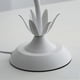 thumbnail image 3 of Retro Flower Lily Table Lamp Creatives Table Lamp,US Plug White, 3 of 5