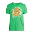 thumbnail image 5 of Garfield Fun St. Patrick's Apparel, Graphic Crew Neck T-Shirt, Size XS-3XL (Men's Big & Tall), 5 of 5