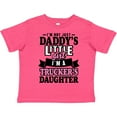 thumbnail image 3 of Inktastic Im Not Just Daddys Little Im a Truckers Daughter Girls Toddler T-Shirt, 3 of 5