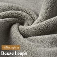 thumbnail image 7 of Holzlrgus Plaza Taupe Hand Towels - High Absorbency, Plush Bathroom Linens, 100% Long Staple Cotton, Set of 2, Enhance Your Bath Space Elegance, 7 of 7