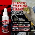 thumbnail image 5 of Bilqis Car Plastic Coating Spray, Trim & Bumper Sealant, UV Protectant Gloss 50ml, 5 of 6