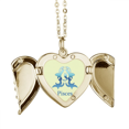 thumbnail image 1 of Piscis complejo Collar colgante en forma de melocotón con alas Unbranded M, 1 of 3