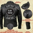 thumbnail image 4 of Milwaukee Leather SH1011TALL Black Classic Brando Motorcycle Jacket for Men Made of Cowhide Leather w/ Side Lacing 5X-Tall, 4 of 10