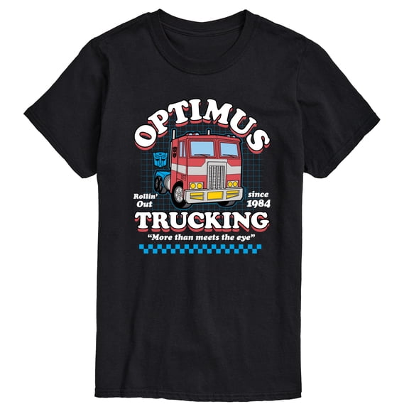 Transformers - Optimus Trucking Short Sleeve Graphic T-Shirt