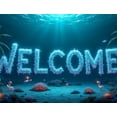 thumbnail image 4 of Iceberg Themed Welcome Banner Backdrop Background Party Decorations for Winter Parties Ice Events Photography Props Arctic Themed Gatherings, 4 of 8