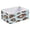 Baseball Gloves And Bats, variant on Fabric Storage Bins Foldable Cube For Home Organization Baskets Snowflake Pattern