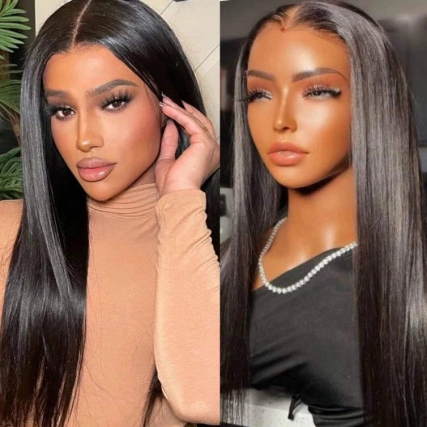 Prime Collection ESQ 100% Brazilian Human Hair Frontal Wig (Choose Length)