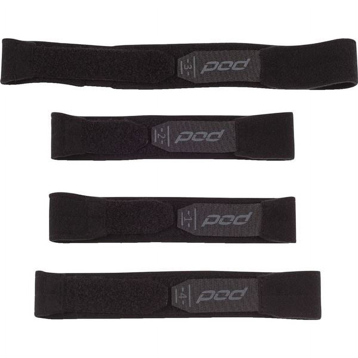 POD KX Knee Brace Replacement Strap Set Black XL-XXL