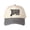 Black-and-white houndstooth, variant on JESUS Letter Embroidered Color Block Trucker Hat Unisex Adjustable Cotton Breathable Fashion Cap for Travel Daily Wear