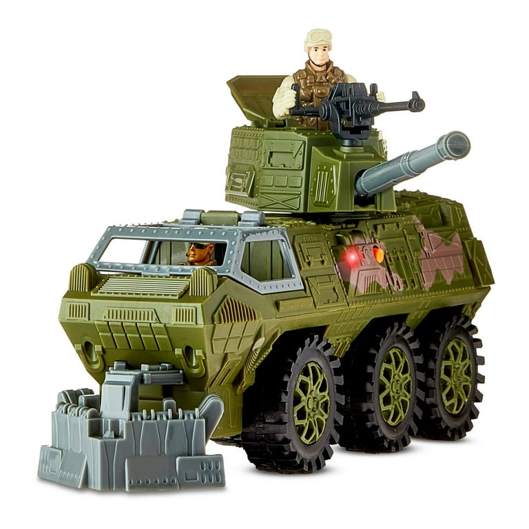 Adventure Force Giant Military Helicopter Play Set, 37 Pieces