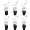 thumbnail image 1 of 6pcs Practical Wine Pourer Creative Wine Bottle Pour Spouts Wine Liquor Pourer for Bar Party Restaurant, 1 of 7