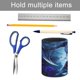 thumbnail image 5 of Venom-theme Cylinder Pen Holder Pencil Organizer with Flannel Lining PVC Leather Material Cardboard Base for study work 10*8CM, 5 of 6