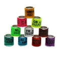 thumbnail image 2 of kurtrusly 100Pcs 2022 Aluminium Dove Racing Pigeon Foot Rings Bands 8mm Mix, 2 of 8