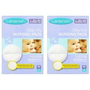 (2 Pack) Lansinoh Disposable Nursing Pads, 60 ct