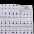 thumbnail image 3 of 49/54/61/88 Key Piano Sticker Music Note Keyboard Labels for kids Black, 3 of 8