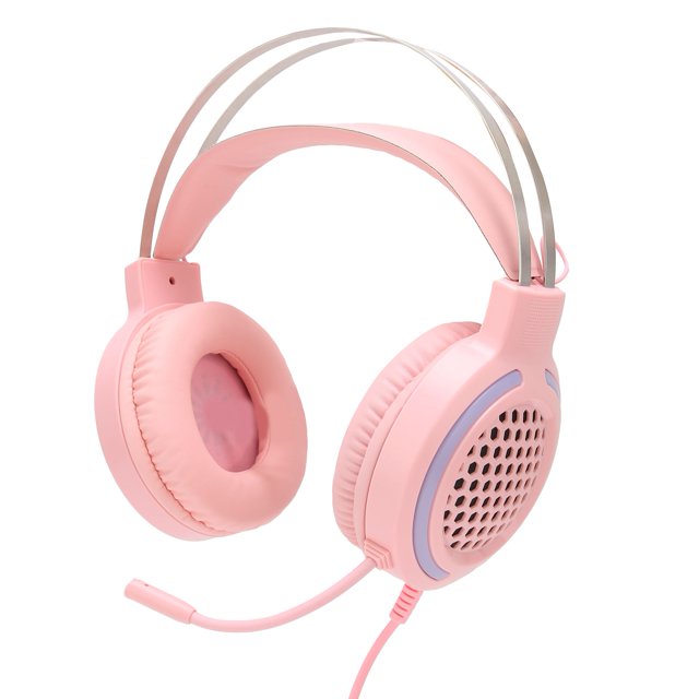 Auriculares Para Juegos Auriculares Con Micrófono Suaves Para Escuchar Música Para Hardware De Juegos De Computadora Para Mujeres Y Hombres