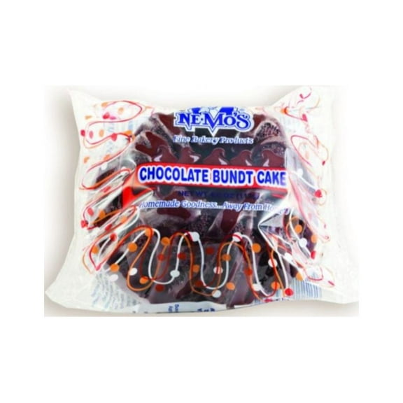 Nemo's Chocolate Bundt Cake 4oz (PACK OF 12)