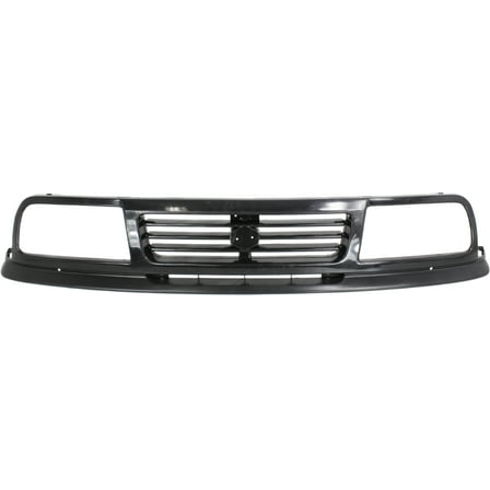 Grille Assembly Compatible With 1991-1995 Suzuki Sidekick Sport Utility Painted Black Shell and Insert