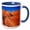 Blue/White, variant on 3drose, Marbled Sandstone, Paria Canyon-vermilion Cliffs Wilderness, Arizona, 11oz Mug