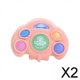 thumbnail image 1 of 2x Juego de Memoria Electrónico Juguete de Memorización Diversión de Mano para Niños Repetir El Color Juguete Educativo Entrenamiento de Memoria Cereb 2 piezas, 1 of 10