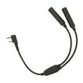 thumbnail image 2 of Adaptador de Radio Walkie Talkie con puerto K de 2 pines macho a U 174/U, Cable de extensión, adaptador de auriculares de repuesto para Baofeng, 2 of 10