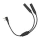 thumbnail image 2 of Adaptador de Radio Walkie Talkie con puerto K de 2 pines macho a U 174/U, Cable de extensión, adaptador de auriculares de repuesto para Baofeng, 2 of 5