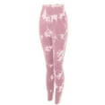 thumbnail image 6 of GEWSEY Scrunch Butt Lift Leggings for Women Tie Dye High Waist Seamless Workout Yoga Pants Ruched Booty Compression Tights (Pink, M), 6 of 8