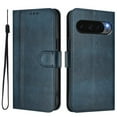 thumbnail image 2 of For Google Pixel 9 Pro XL 6.8inch Phone Case Wallet, Flip Leather TPU Cover with Card Holder Wrist Strap Shockproof Phone Case,Dark Blue, 2 of 11