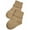 wheat, variant on - Little Girls' Triple Roll Socks 31769-Small (wheat)