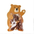 thumbnail image 4 of Greeting Card Cute Cartoon Candy Packaging Card Featuring Cartoon Animals for Candy Decoration Pack of 10 10PCS, 4 of 6