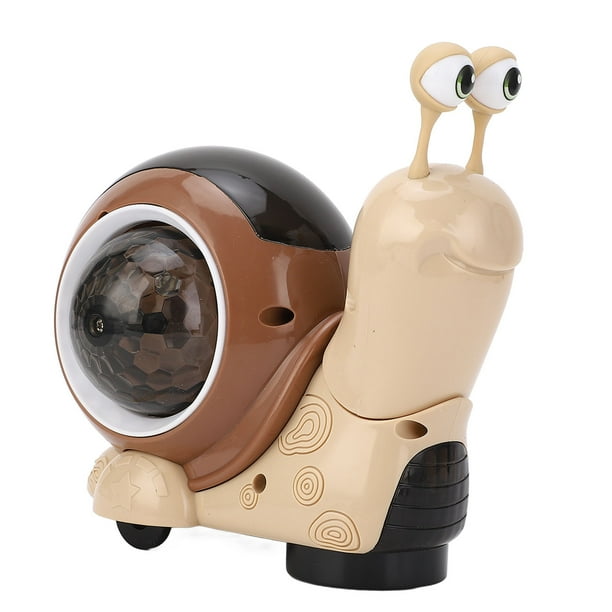 Juguete Musical De Caracol, Artículo De Juego De Animales Giratorio Eléctrico, Dispositivo Interactivo Para Gatear Con Luces Y Música Deslumbrantes, Diversión De Aprendizaje