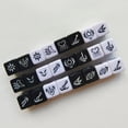 thumbnail image 5 of Keyword Pattern Table Game Dices Role Playing Game Acrylic Round Corner Six Sided Dices Teaching Tool Easy Use, 5 of 9