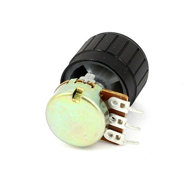 Potenciómetro rotativo de 1K OHM con taper lineal 1KB B1K, longitud del eje de 13 mm