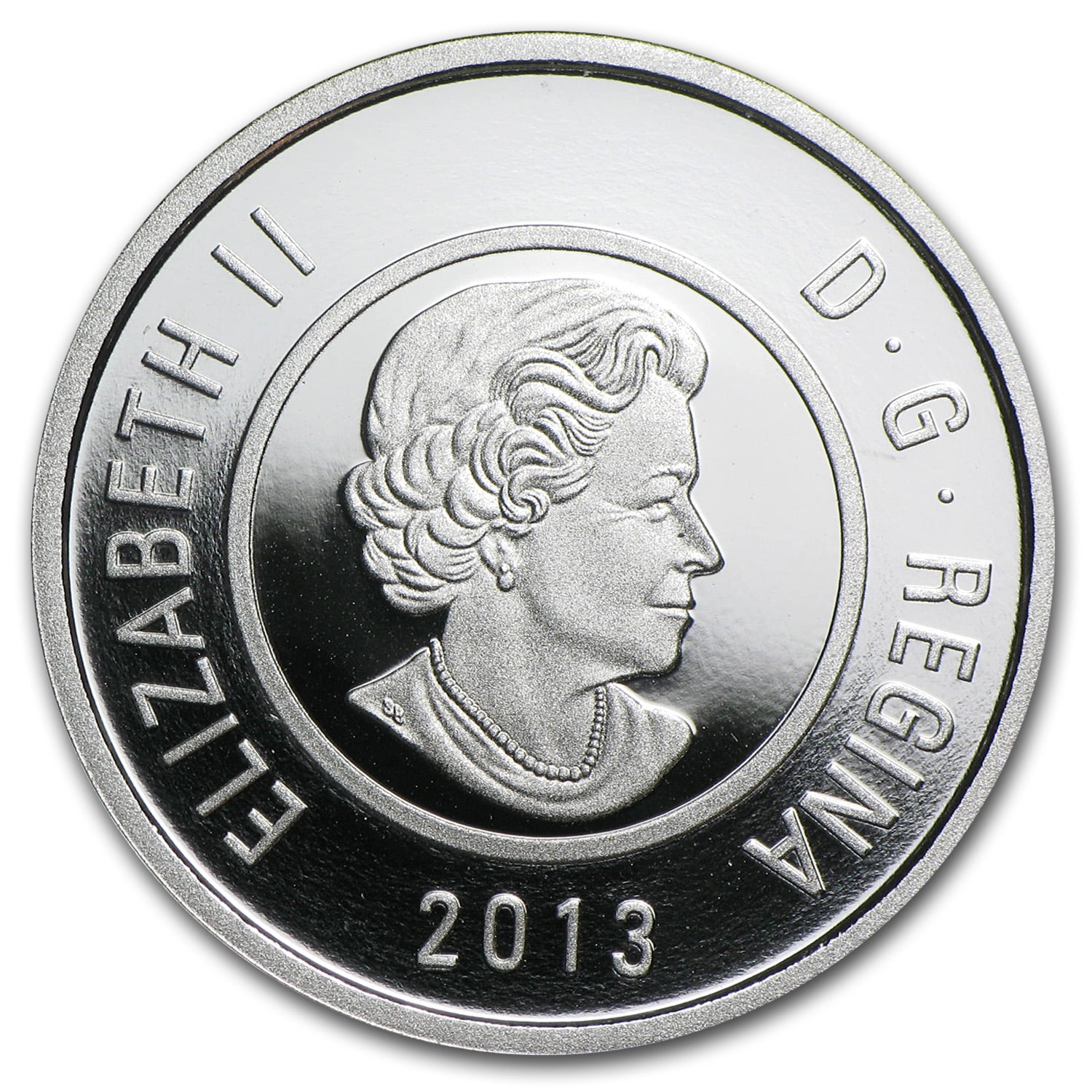 2013 Canada $5 Fine Silver Coin Mother and Baby Ice Fishing 