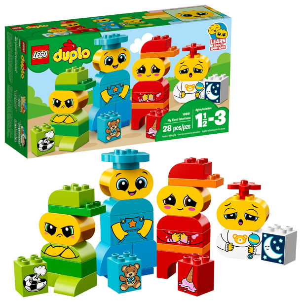 LEGO DUPLO My First Emotions 10861 Building Set (28 Pieces) - Walmart.com