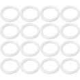 thumbnail image 1 of 16 Pieces Silicone Gaskets Replacement Silicone Gaskets Replacement Silicone Jar Seals Compatible with 6 Cup Moka Express Replacement, 1 of 7