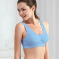 thumbnail image 1 of Womens Sport Bra Front Close Posture Corrector Underwear Plus Size Yoga Bra, 1 of 3