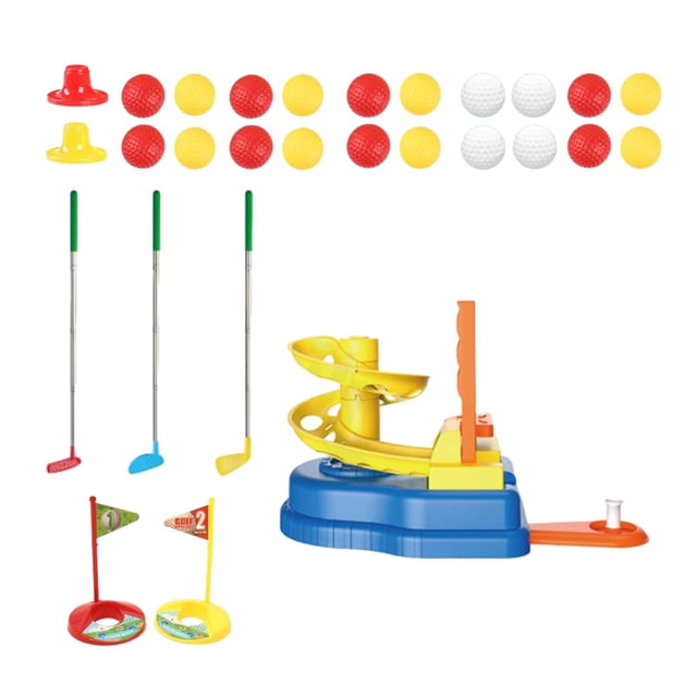 Juego de juguetes de golf para niños Sunnimix Palos de golf Deportivos de juguete