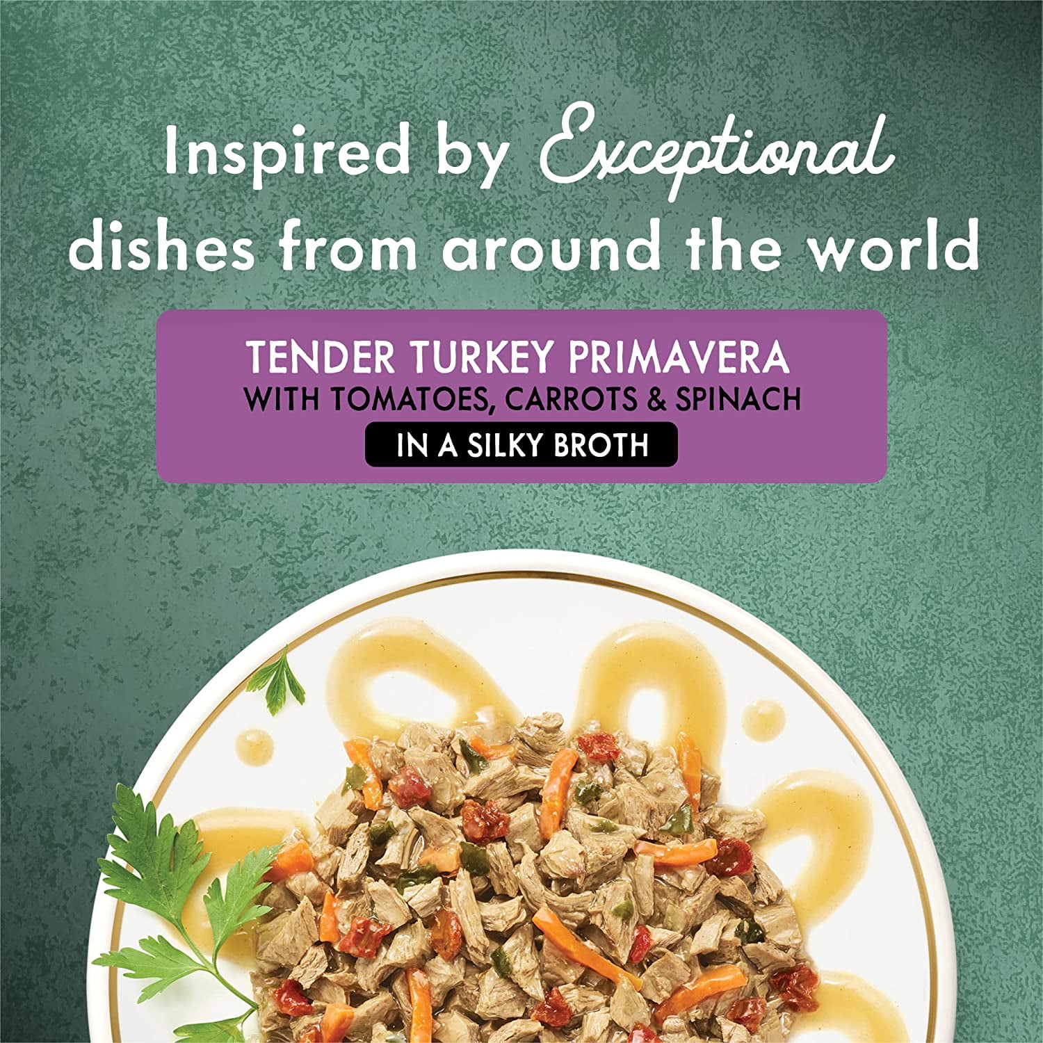 Purina Fancy Feast Medleys Tender Turkey Primavera With Garden Veggies & Greens Adult Wet Cat Food, 3 Ounce (Pack of 12)