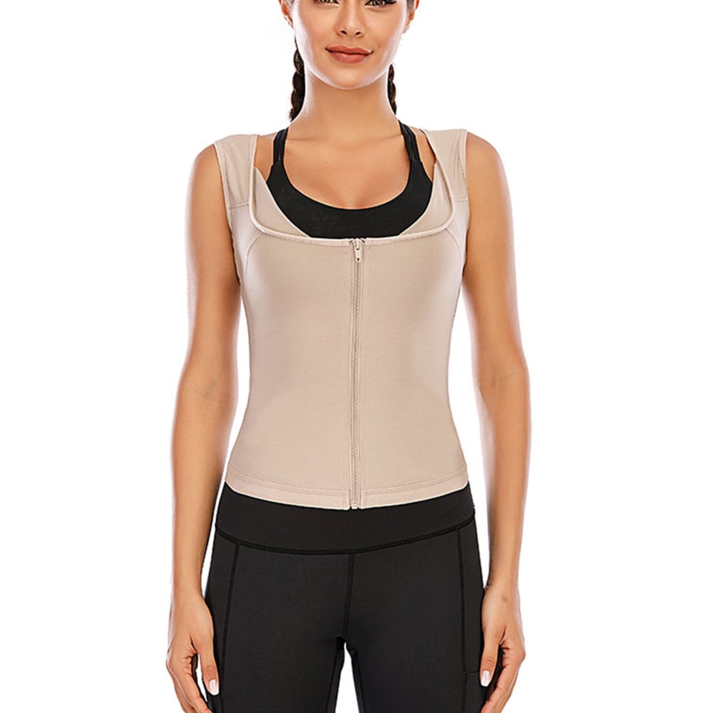 Women's Slimming Body Shaper Vest Compression Tank Tops Tummy Control Shapewear 
