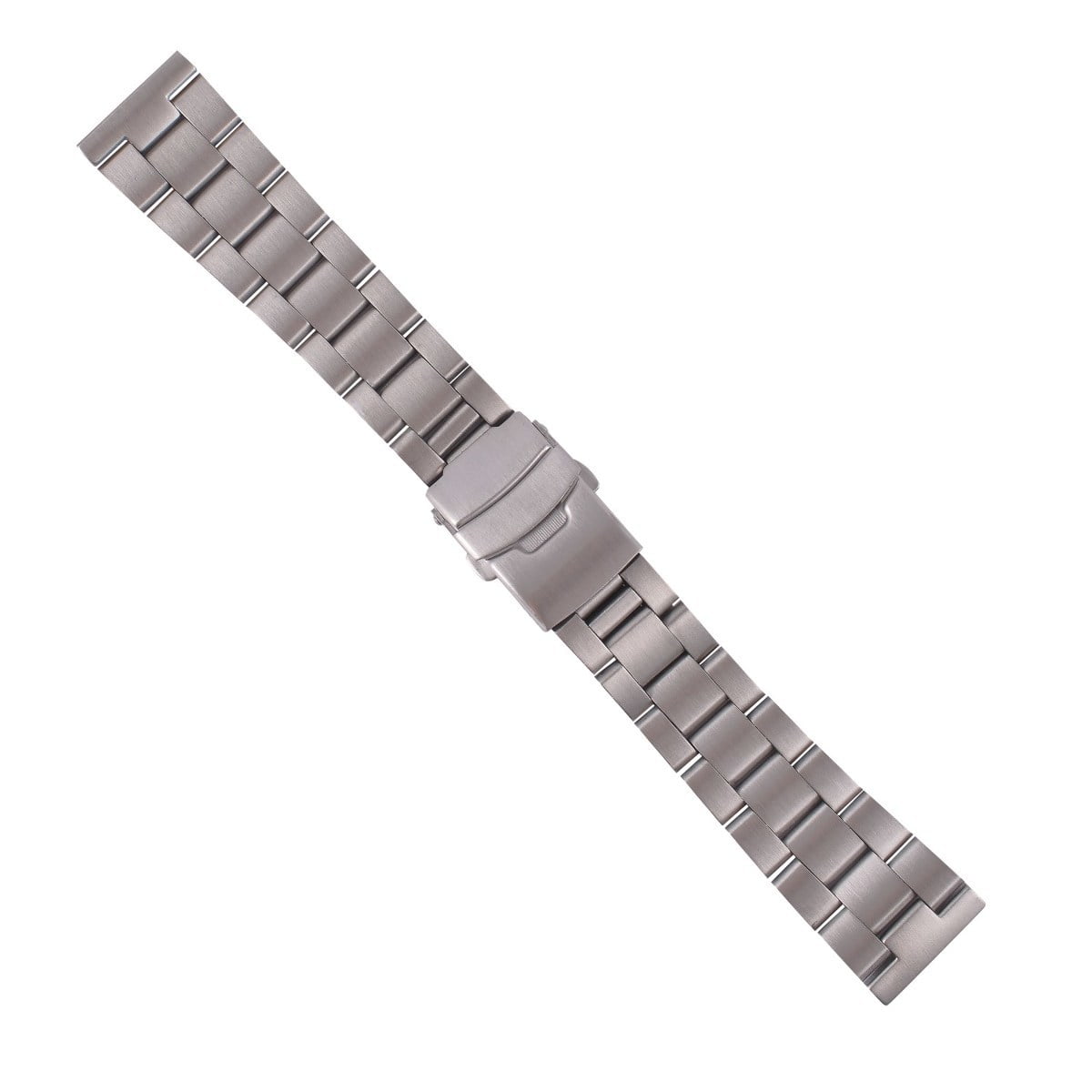 22MM HEAVY SOLID OYSTER WATCH BAND FOR SEIKO 5 7S26 SKX007 SKX009 SKX011J1  STEEL 
