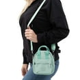 thumbnail image 5 of LAVA Women Small Crossbody Purses Waterproof Nylon Shoulder Travel Bags Small Backpack (Green), 5 of 10