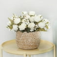 thumbnail image 4 of 1Pc Artificial Peony Flower Blossom Home Wedding Party Living Room Decoration, 4 of 7