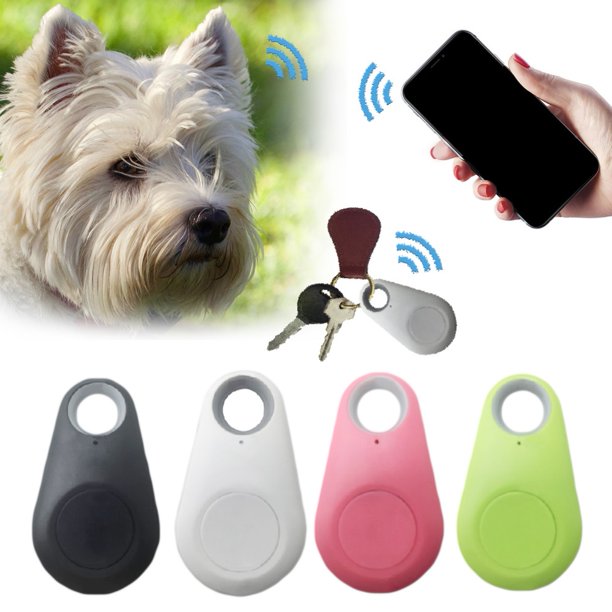 Gwong Electrónica Inalámbrico Bluetooth-Compatible Anti-Ped Smart Alarm Car Key Finder Pet Tracker Localizador