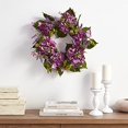 thumbnail image 5 of Nearly Natural 4213 24 in. Hydrangea Wreath, 5 of 5