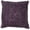 Purple, variant on Violet Linen Cuddly Fuzzy Pattern, Polyester, Stretchable, Reversible, Antique Gold, 18 Inch x 18 Inch, Decorative Throw Pillow