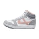 thumbnail image 3 of Tenis Panam 126D1Q Bota Mujer Casual Urbano Tipo Piel Blanco Detalle Rosa 23, 3 of 6